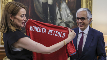Roberta Metsola reuniu com os governos regionais (vídeo)