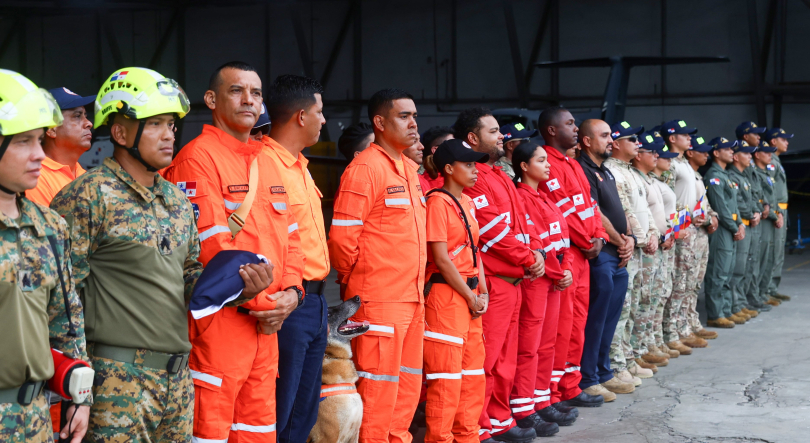 Venezuela recebeu ajuda de mais de 1.600 socorristas internacionais