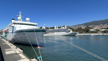 Porto do Funchal a receber dois navios de cruzeiro