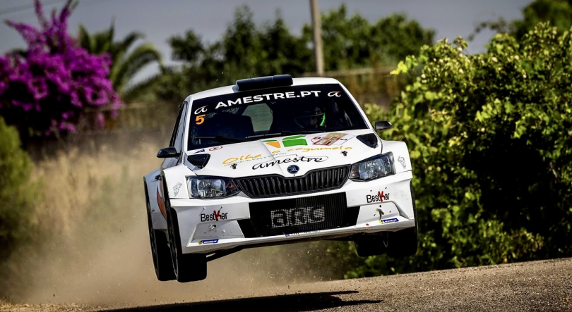 Ricardo Filipe na Calheta com o Skoda