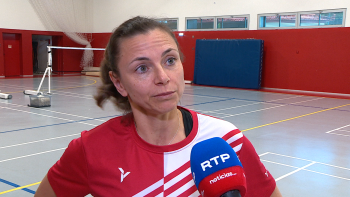 Telma Santos esteve num estágio na Madeira (vídeo)