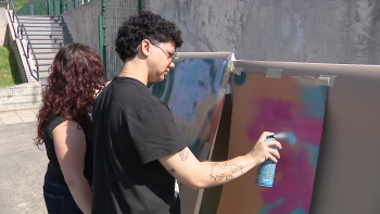 “Moral em Movimento” leva a arte, o desenho e a pintura às localidades (vídeo)