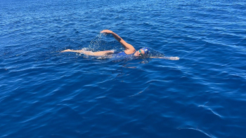 Mayra Santos está quase a terminar travessia entre Madeira e Porto Santo