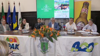 Rali da Ribeira Brava com zona de aquecimento de pneus (vídeo)