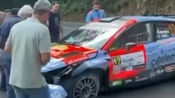 Gonçalo Henriques abandona o rali (vídeo)