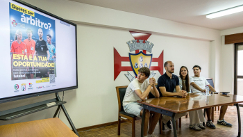 Curso de árbitros de futebol arrancou com 40 candidatos (áudio)