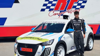 Mário Matias, de 16 anos, inscrito no Rali da Madeira.