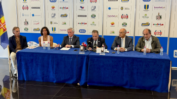 Diego Ruiloba, Kris Meeke e Giandomenico Basso no Rali da Madeira