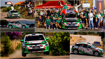 Pedro Silva com o Lancia Ypsilon Rally4