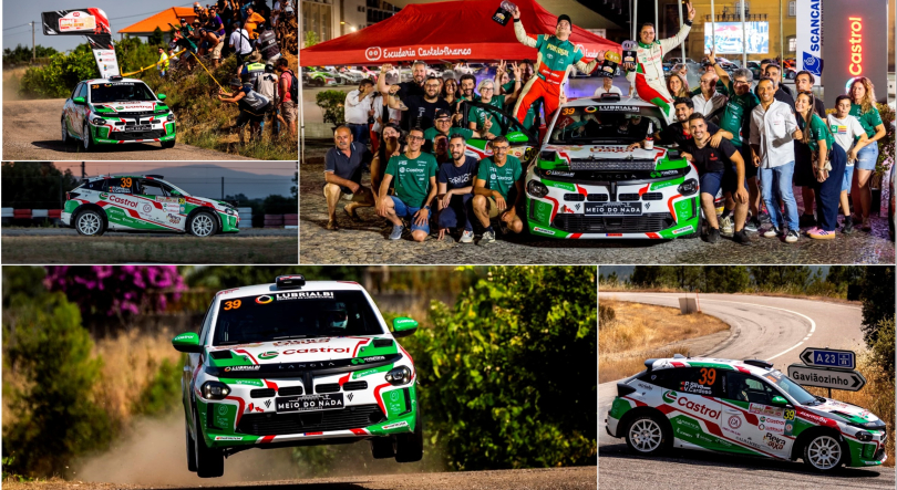Pedro Silva com o Lancia Ypsilon Rally4