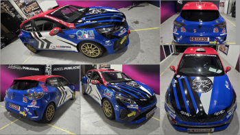 João Quintal com o Renault Clio Rally5