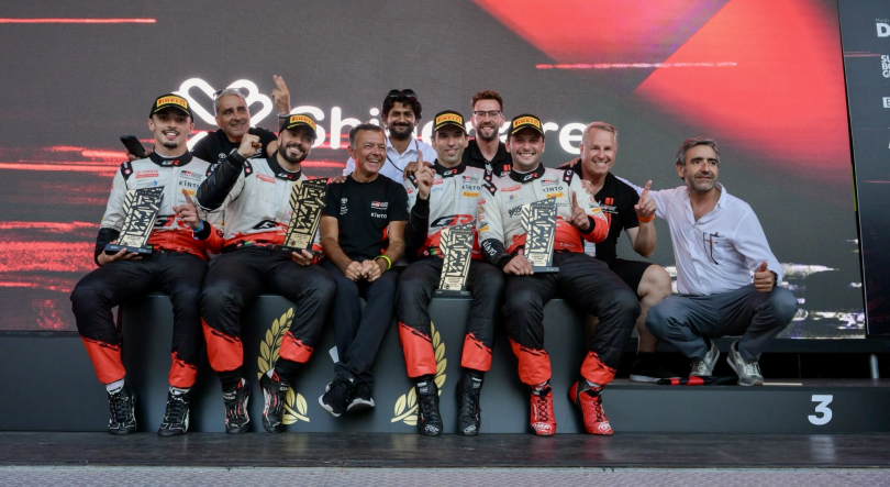 Em dia de aniversário Francisco Abreu venceu primeira corrida na GT4 Pro-Bronze