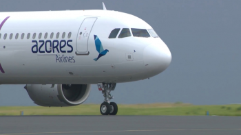 Voo entre a ilha Terceira e a Madeira com taxa de ocupação de 80% (áudio)