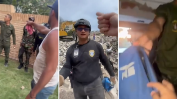 Polícias venezuelanos apanhados a pilhar casas (vídeo)