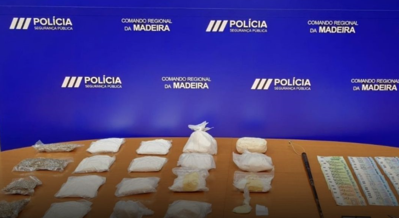PSP apreende 6,9 kg de droga e detém dois homens na Madeira