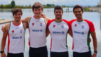 Portugal em 5.º lugar em K4 Sub-23 500m