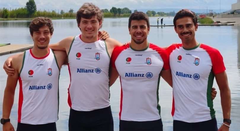 Portugal em 5.º lugar em K4 Sub-23 500m