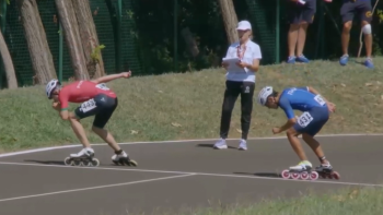 Rafael Silva vice-campeão da Europa de Patinagem de Velocidade