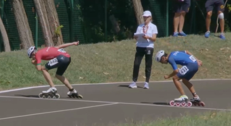 Rafael Silva vice-campeão da Europa de Patinagem de Velocidade