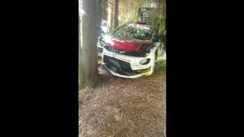 Saída de estrada de José Pedro Fontes (vídeo)