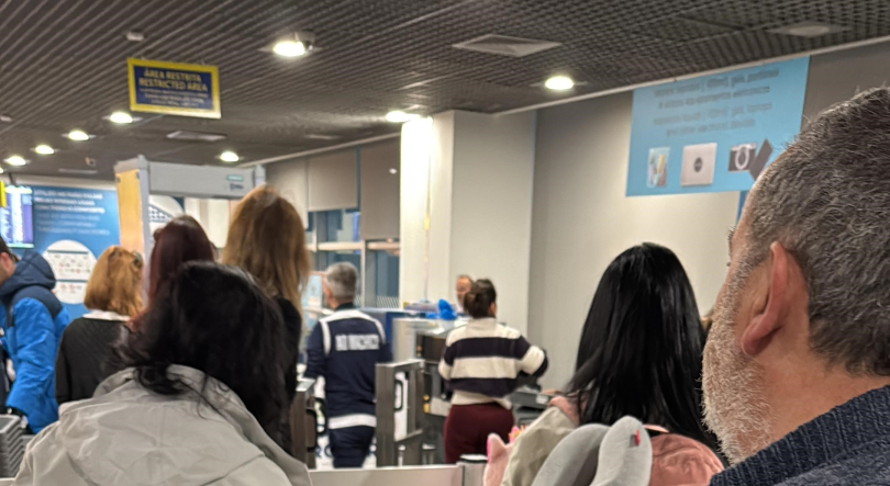 Movimento de passageiros nos aeroportos da Região com um ligeiro decréscimo de 0,5%