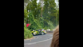 Ricardo Teodósio faz um pião no Santo da Serra (vídeo)
