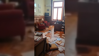 Chega queixa-se de um assalto ao gabinete do partido no Parlamento (vídeo)