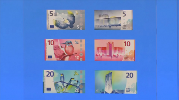 Notas de euro vão ter uma nova imagem (vídeo)
