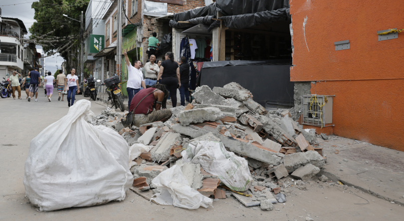 Sobe para 314 número de mortos no sismo na Colômbia – novo balanço