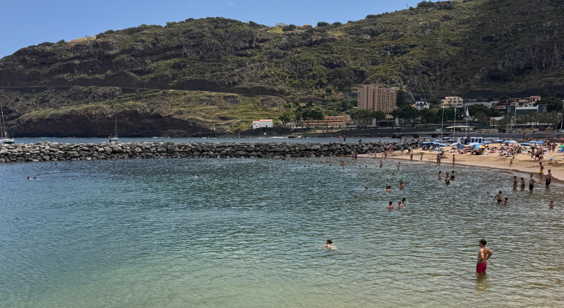 Praia da Banda D’ Além novamente interdita a banhos