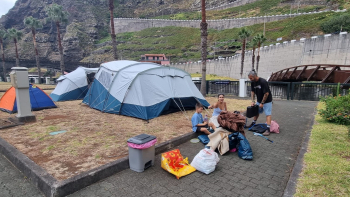 Muitas famílias escolhem acampar no Porto Moniz (áudio)