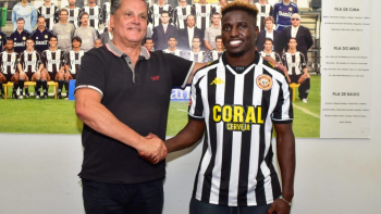 Matchoi Djaló já veste de preto e branco