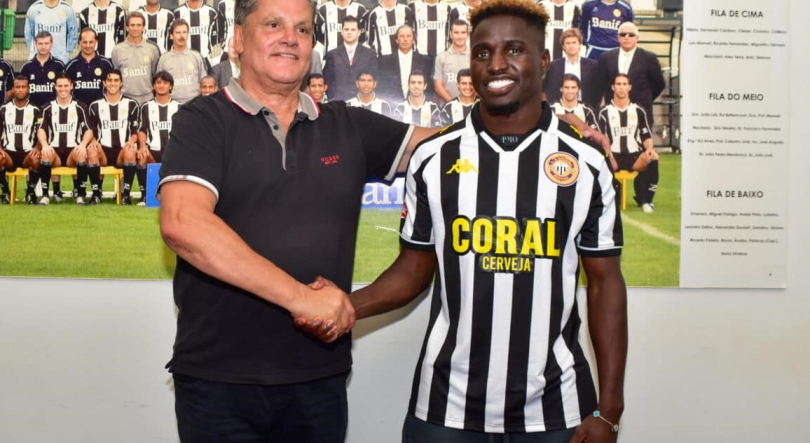 Matchoi Djaló já veste de preto e branco