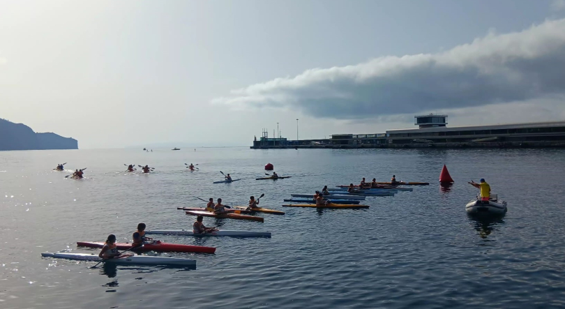 Porto do Funchal foi palco das primeiras pagaidas