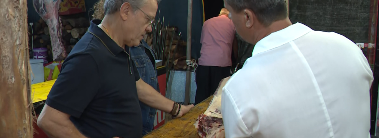 Festa da Piedade com gaiado e espetada (vídeo)