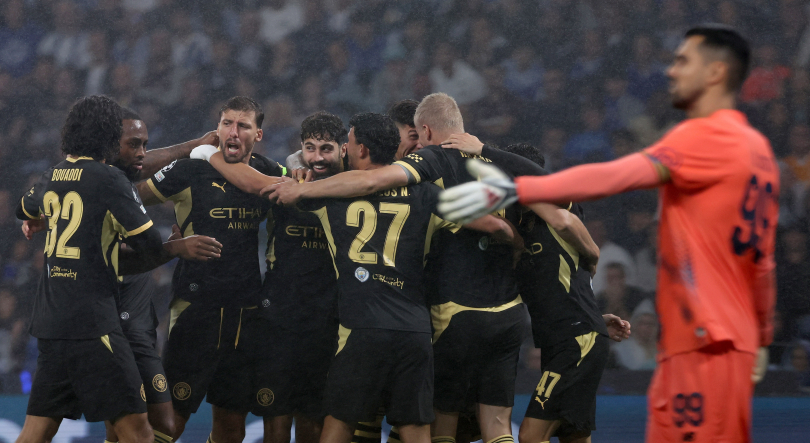 Manchester City impõe-se no terreno do FC Porto com golos de Haaland