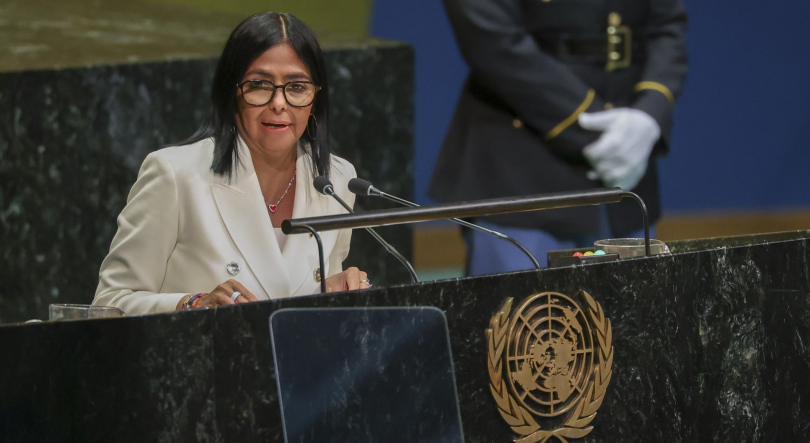 Delcy Rodríguez destaca reunião “histórica” com Trump e promete cooperação
