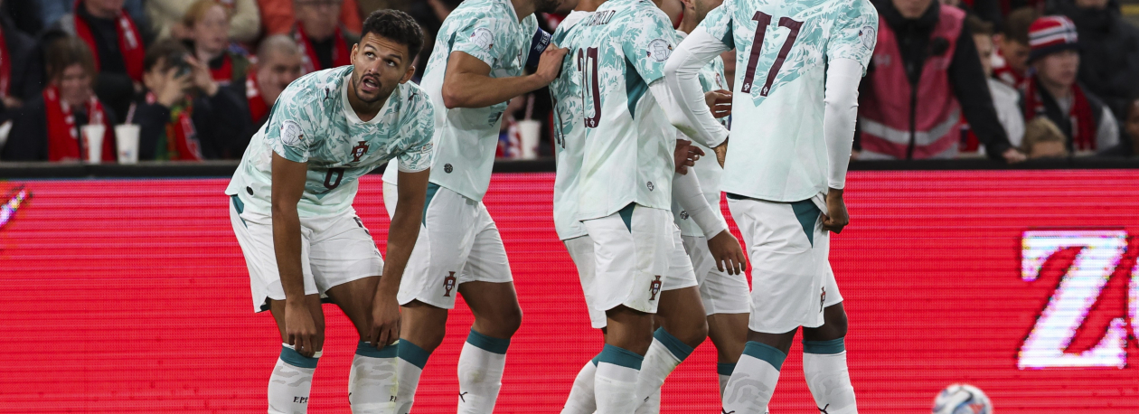 Portugal ganhou na Noruega por 2-1