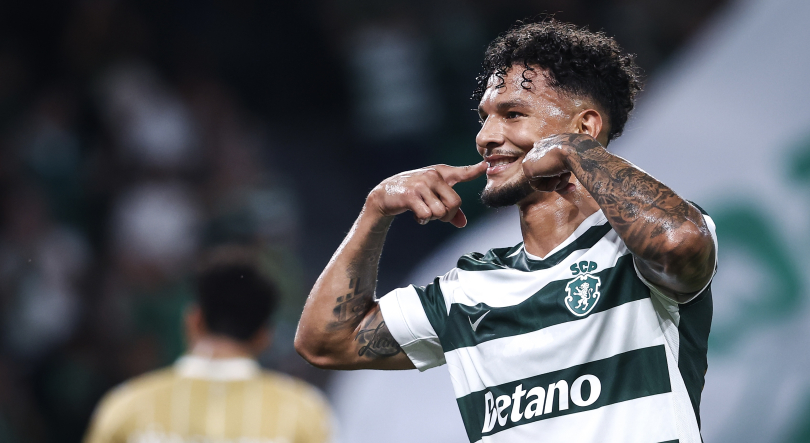 Nacional perde pela margem mínima ao intervalo com o Sporting