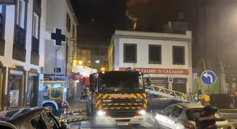 Incendio na rua da Boa Viagem