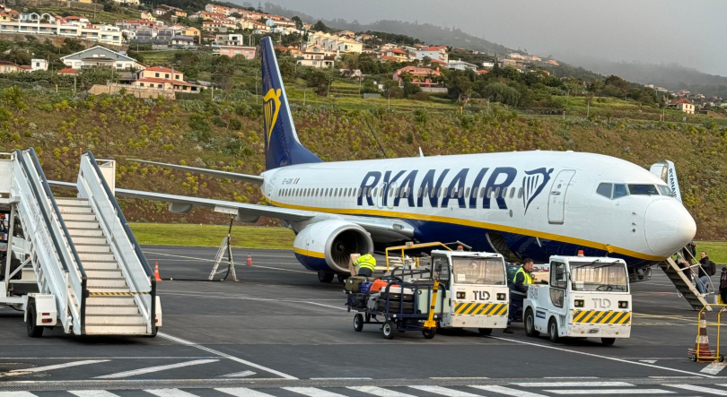 Ryanair tem três novas rotas a partir da Madeira em 2027