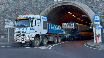 Pá eólica a caminho do Paul da Serra condiciona circulação no domingo