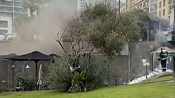 Incêndio em restaurante no Lido (vídeo)