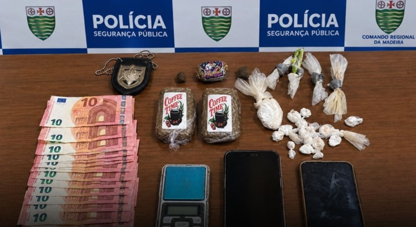Casal detido por tráfico de droga no Porto Santo