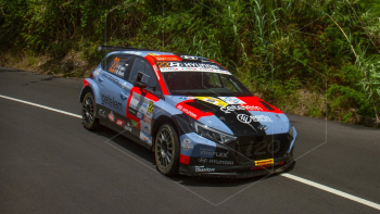 Américo Gouveia com Hyundai i20 Rally2