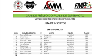 21 pilotos na quarta prova de supermoto
