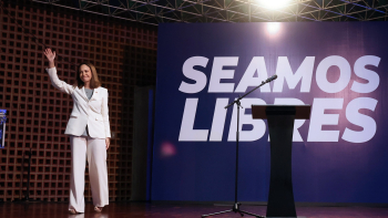 Corina Machado defende presidenciais em 2027 (vídeo)