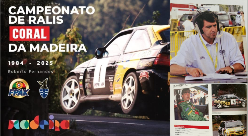 História dos ralis madeirenses em livro