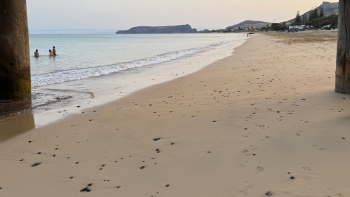 Praia do Porto Santo vai receber 170 mil metros cúbicos de areia (áudio)