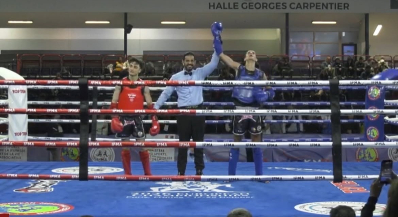 Guilherme Andrade sagrou-se campeão da Europa de Muay Thai em sub-24
